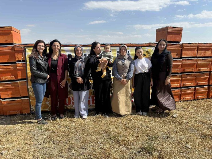 Yüksekova’da arıcılığa kadın eli değiyor: "Bin 275 kovan desteği verildi"