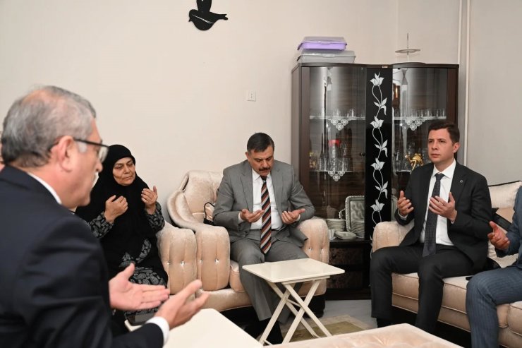 Şehit annesine vefa