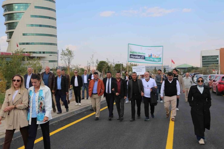 Erzurum’da sağlıklı yaşam mesajı