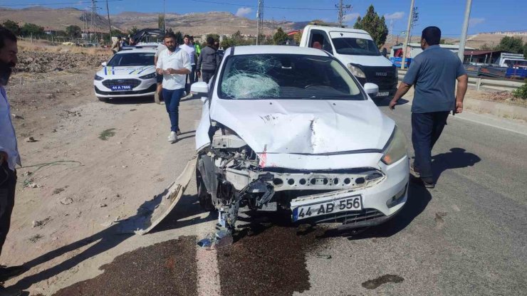 Malatya’da otomobil ile motosiklet çarpıştı: 1 ölü