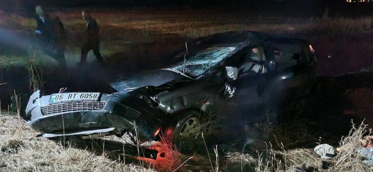 Selim’de trafik kazası: 1 ölü, 3 yaralı