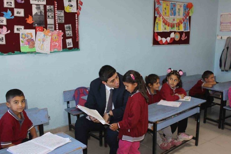 Kaymakam Erdoğan’dan okul ziyaretleri