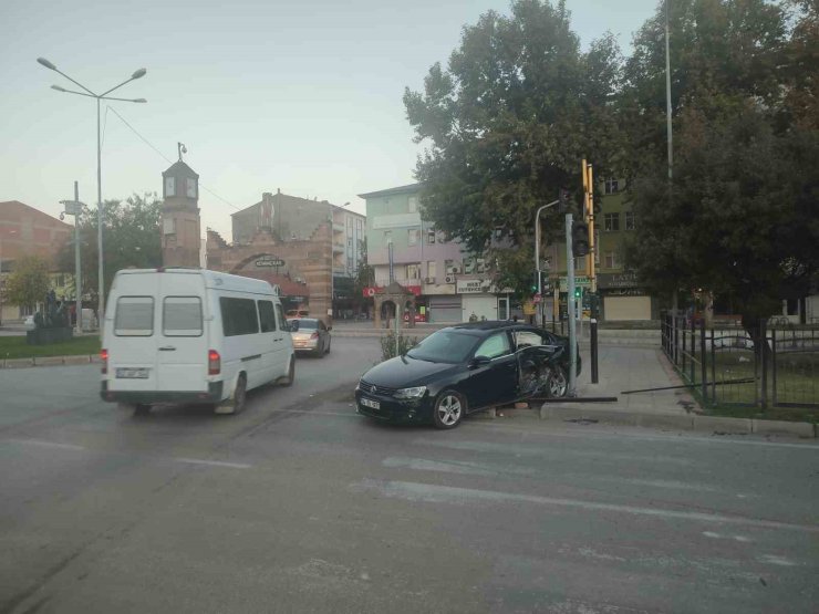 Elazığ’da trafik kazası: 1 yaralı