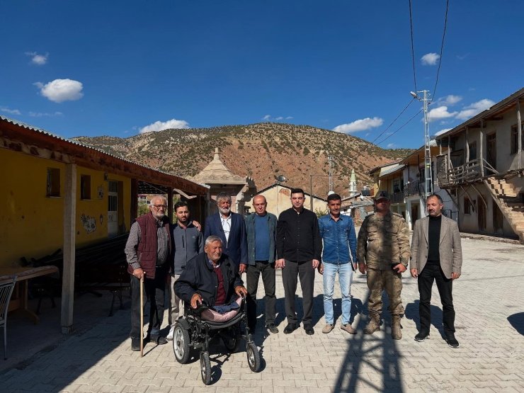 İliç Kaymakamı Sirkeci, köylerde incelemelerde bulundu