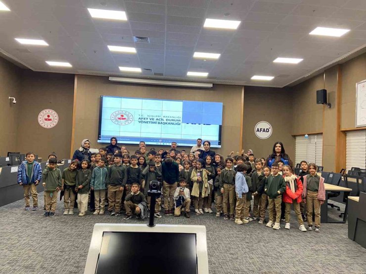 Elazığ’da öğrencilere afet farkındalık eğitimi
