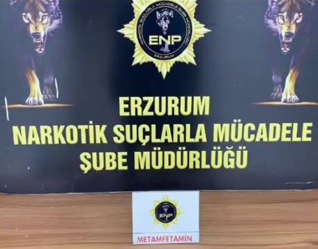 Erzurum polisinden uyuşturucuya geçit yok