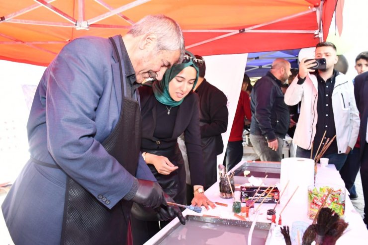 Patnos’ta "Bir Okul Bin Nefes Gazze" dediler