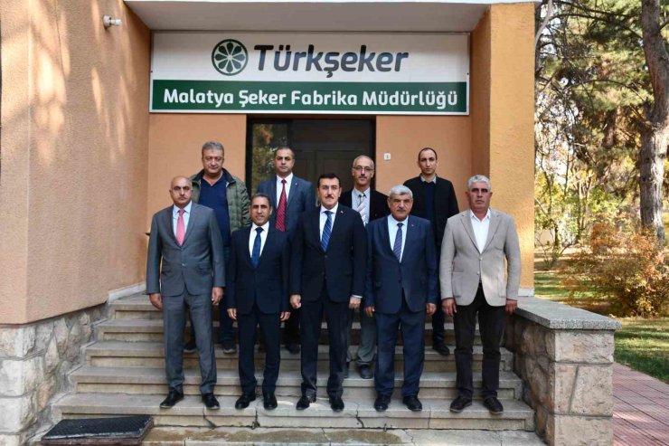 Tüfenkci: "Malatya Şeker Fabrikası kent ekonomisine önemli katkı sağlıyor"