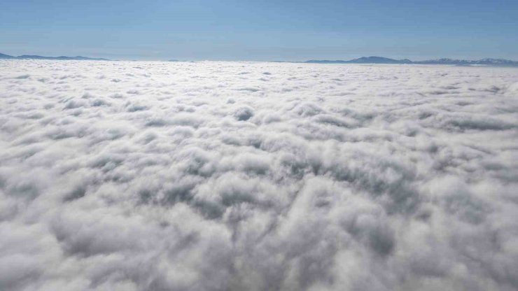 Elazığ’da bulutların görsel şöleni