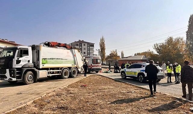 Iğdır’da çöp aracının çarptığı kadın hayatını kaybetti