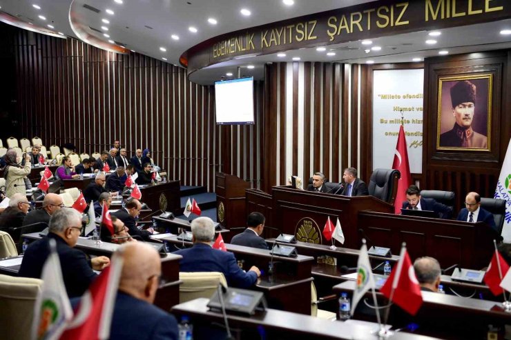 Malatya Büyükşehir Belediye Meclisi Kasım ayı 2’inci birleşimi yapıldı