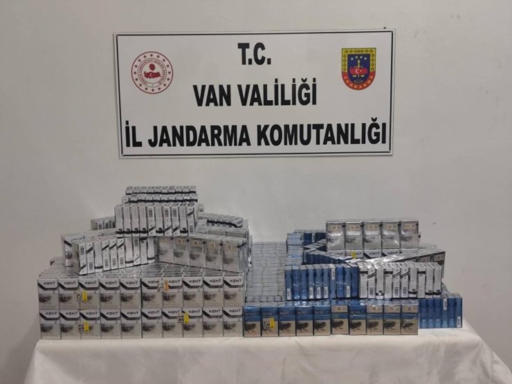 Van’da 2 bin 192 paket kaçak sigara ele geçirildi