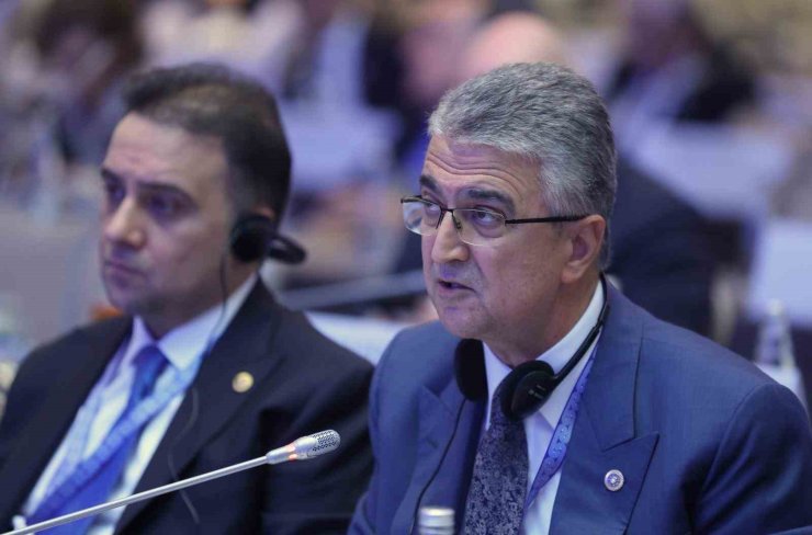 MHP Milletvekili Aydın, Akdeniz Forumu’nda, Gazze’deki insanlık dramını ve kalıcı barış çağrısını dile getirdi