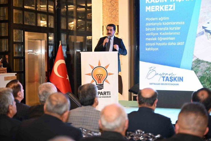 Başkan Taşkın: "Battalgazi’de hizmet süreci devam ediyor"