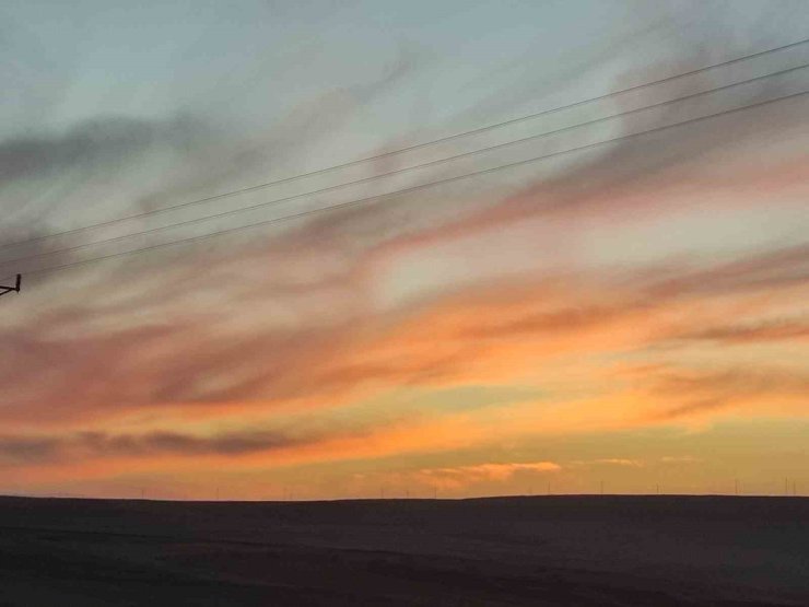 Ardahan’da gün doğumu mest etti