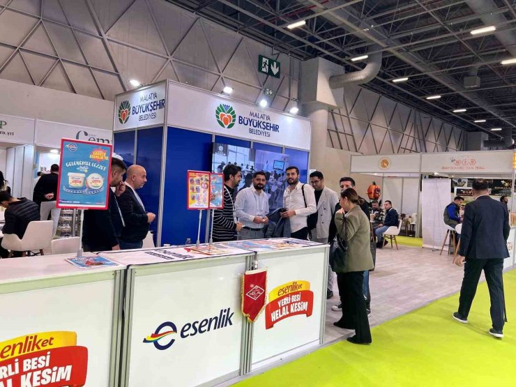 Malatya’nın helal sertifikalı ürünleri büyük ilgi gördü