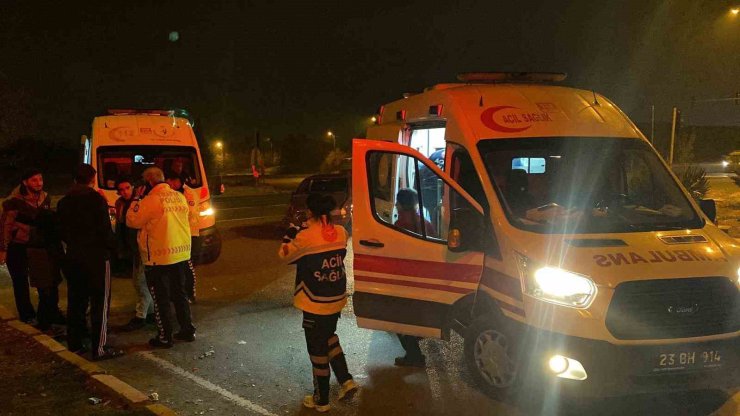 Elazığ’da trafik kazası: 6 yaralı