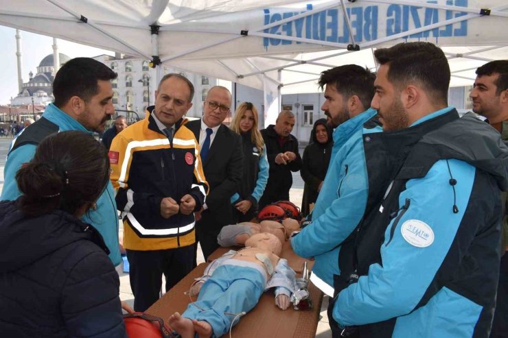 Elazığ’da Acil Sağlık Hizmetleri Haftası etkinlikleri