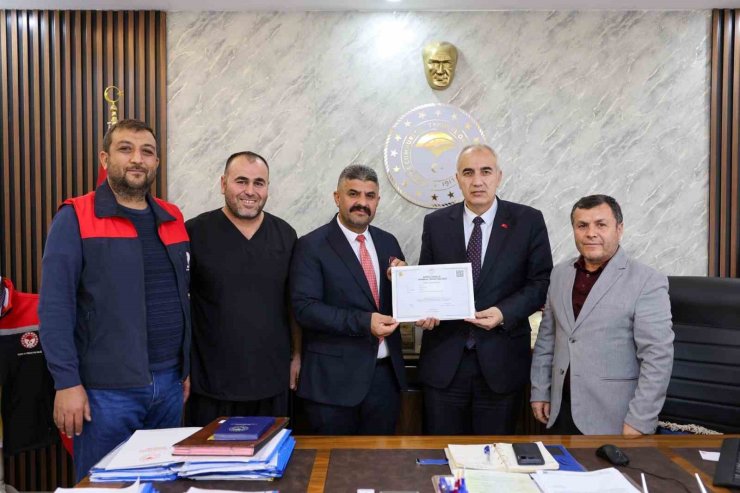 Malatya’ya 4.5 milyon lira ek destek getiren başarı belgesi