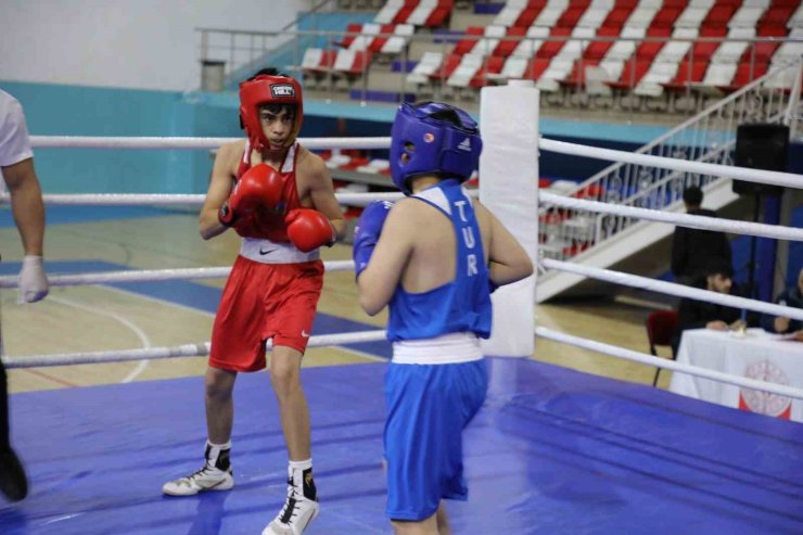 Ağrı’da Türkiye-İran-Nahçıvan Boks Dostluk Turnuvası nefes kesti