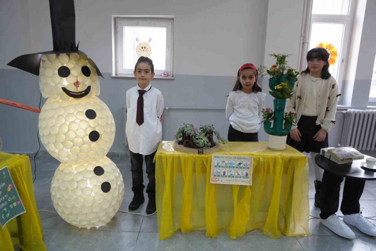 Geri dönüşümle farkındalık oluşturdular