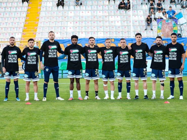Erzurumspor’dan Filistin’e destek çağrısı