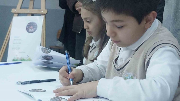 Minik yüreklerden arkadaşlarına destek