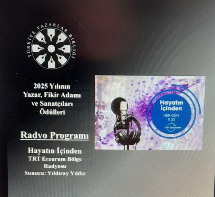 TYB’den TRT’ye 2 ödül