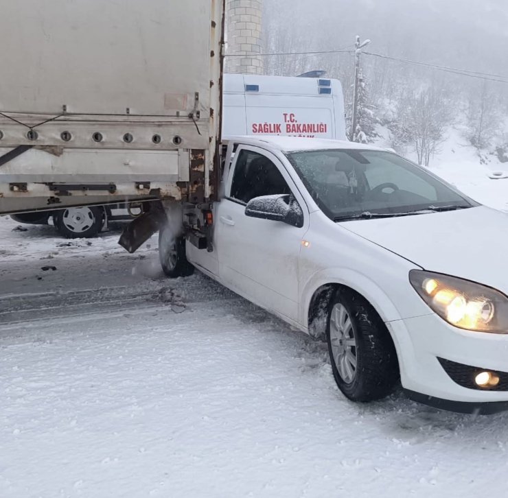 Bingöl’de trafik kazası: 1 yaralı