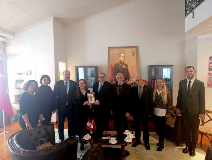 Peru ile Türkiye arasında sağlık turizmi, tarım ve ticaret alanlarında iş birliği görüşmesi