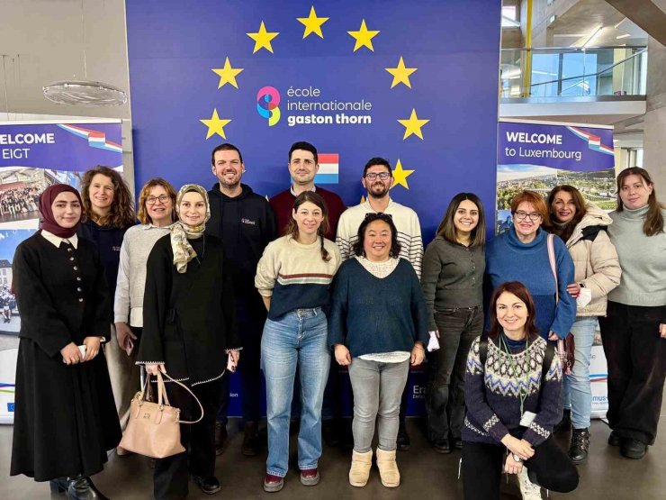 Hınıs’tan Avrupa’ya uzanan eğitim hamlesi: Öğretmenler Lüksemburg’da iklim değişikliği eğitimi alıyor