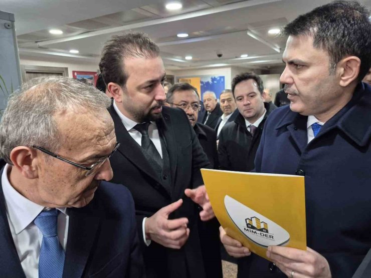 MİMDER’den Bakan Kurum’a yerinde dönüşüm raporu