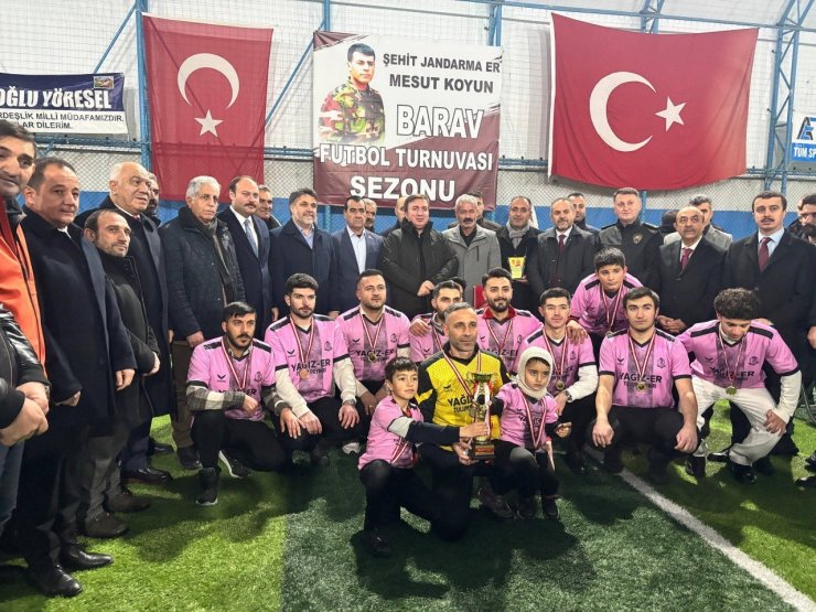 Şehit Er Mesut Koyun anısına düzenlenen Şavak Aşireti Turnuvası tamamlandı