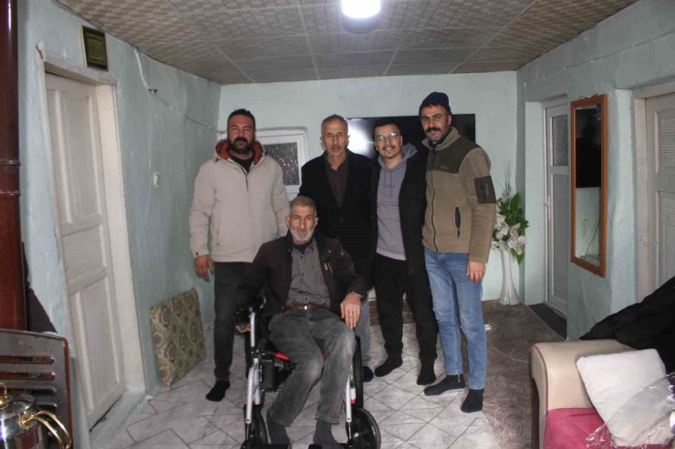 Malazgirt’te engelli bireylerin yüreğini ısıtan destek