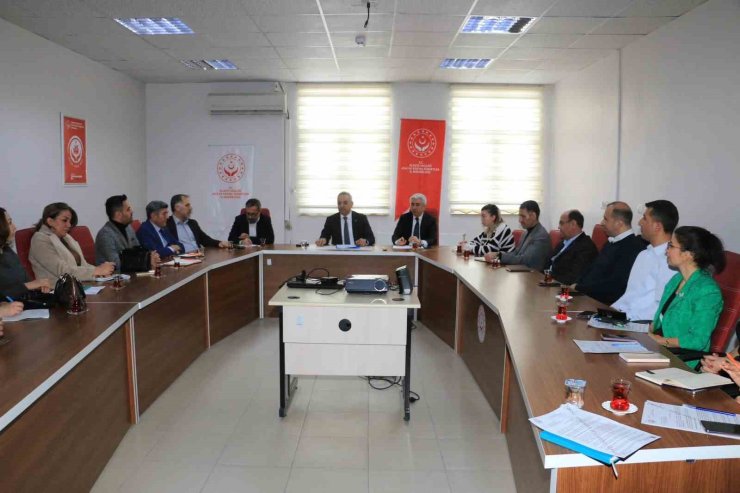 Elazığ’da hizmet değerlendirme toplantısı