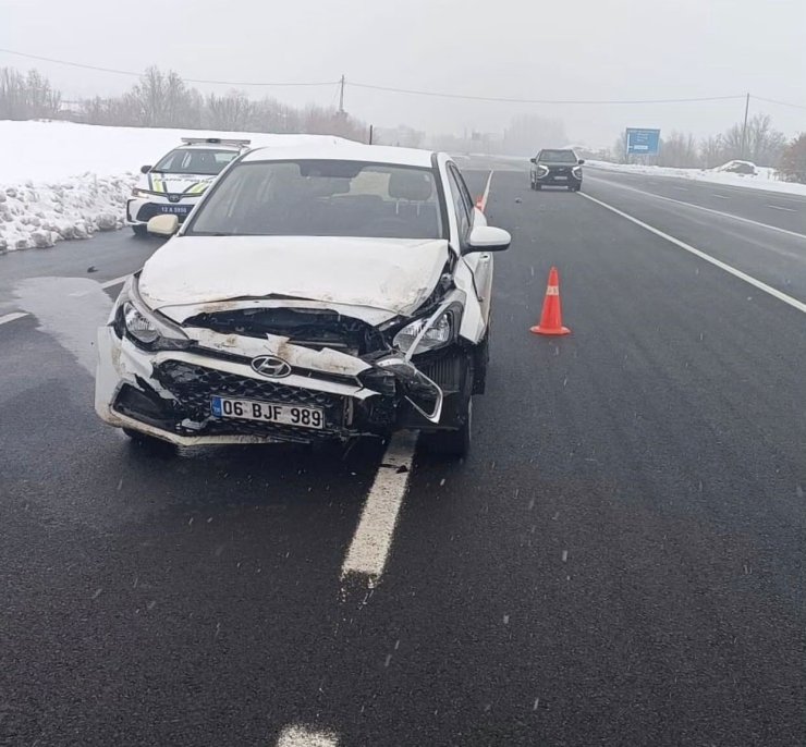 Bingöl’de trafik kazası: 5 yaralı