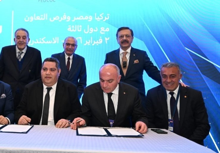 Türkiye ve Mısır Ticaretinde yeni dönem: Dev iş birliği protokolü imzalandı