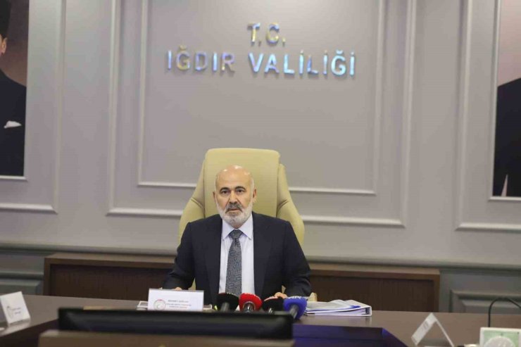 İçişleri Bakan Yardımcısı Mehmet Sağlam Iğdır’da Güvenlik Verilerini Açıkladı