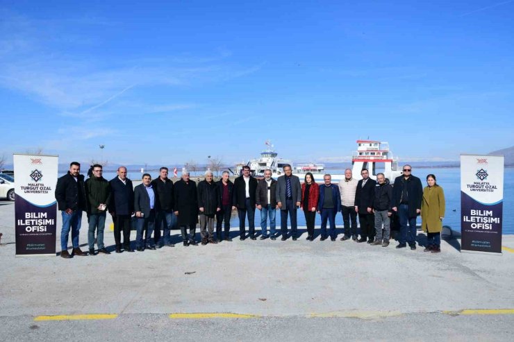 Malatya Atabey Feribotu’nda bilim buluşması