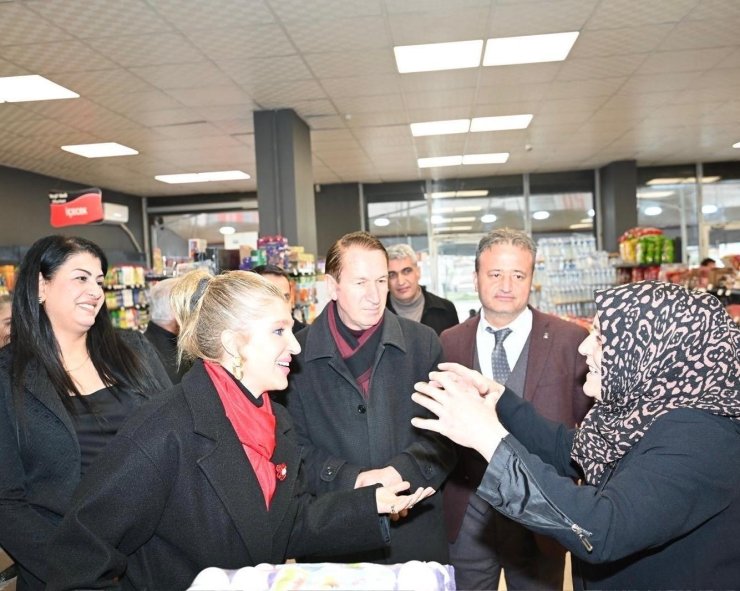 Milletvekili Ölmeztoprak’tan ‘KOP Boykot Market’e ziyaret