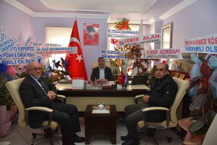 Başkan Dumandağ, Kovancılar ve Karakoçan’da temaslarda bulundu