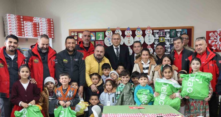Erzurum’da miniklere umut eli uzandı