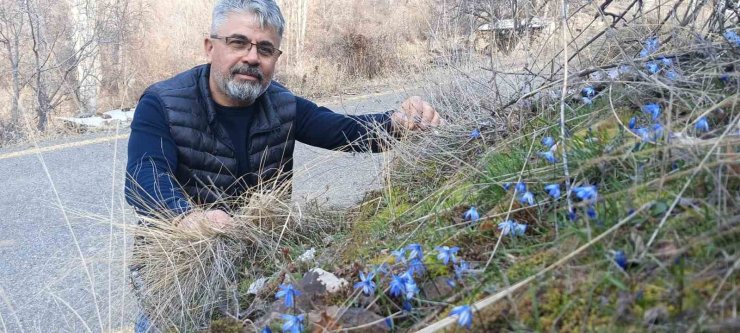 Erzurum’un bir yanı kış bir yanı bahar