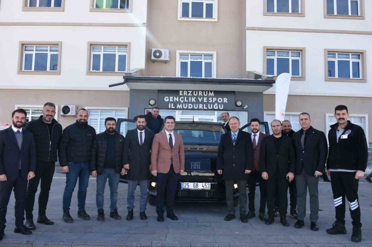 Erzurum GSK araç filosunu güçlendiriyor