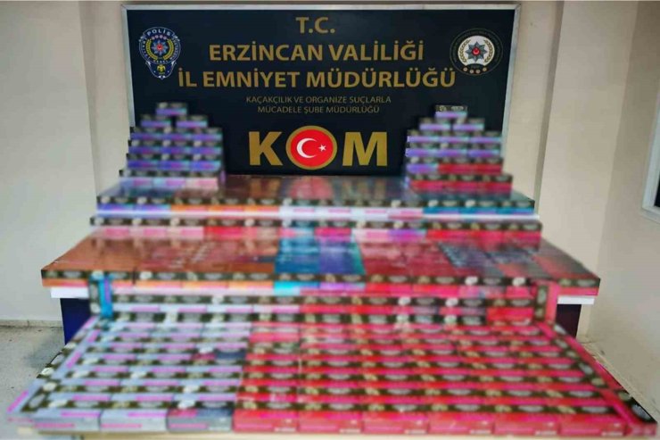 Erzincan’da kaçakçılık operasyonunda 6 zanlı yakalandı