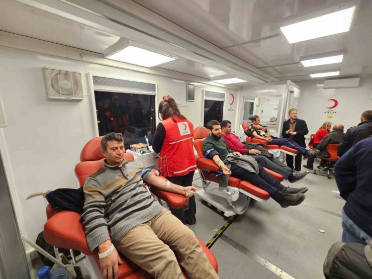 Kızılay’dan Darende’de kan bağışı kampanyası