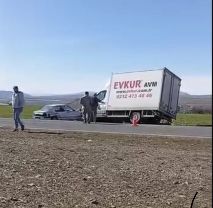 Elazığ’da trafik kazası: 1 yaralı