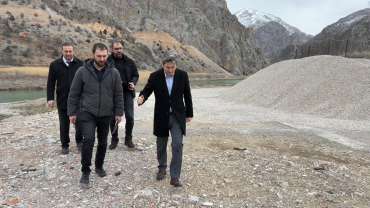 Kemaliye’de planlanan projeler için teknik inceleme başlatıldı