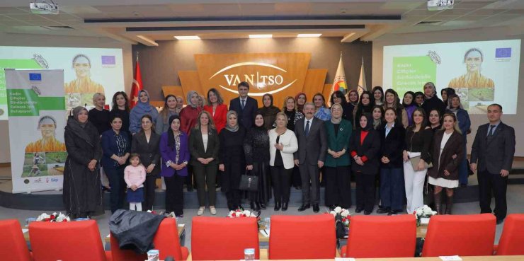 Van’da "Kadın Çiftçiler Sürdürülebilir Gelecek İçin Buluşuyor Programı" düzenlendi