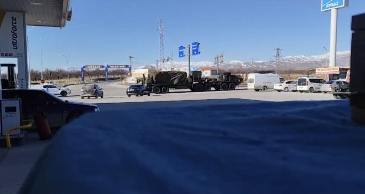 Malatya’ya konuşlandırılacak patriot için sevkiyatlar sürüyor
